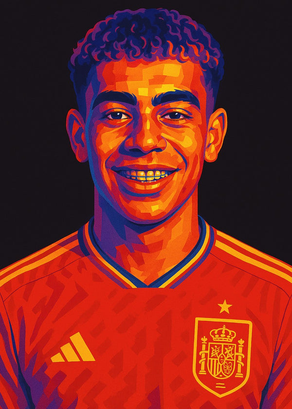 Lamine Yamal Wpap Art