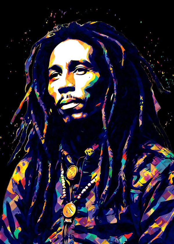 Bob Marley Pop Art