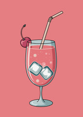 Pink Cocktail