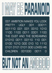 Paranoid Android Typography