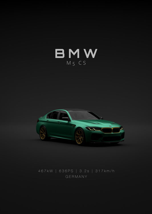 BMW M5 CS F90 - Green Front