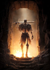 Skeleton Warrior Approaches