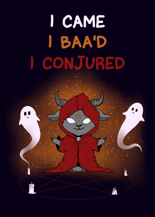 I came, I baa'd, I conjured