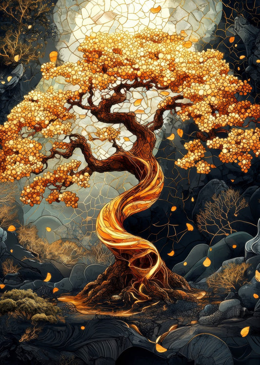 The Amber Mosaic Tree