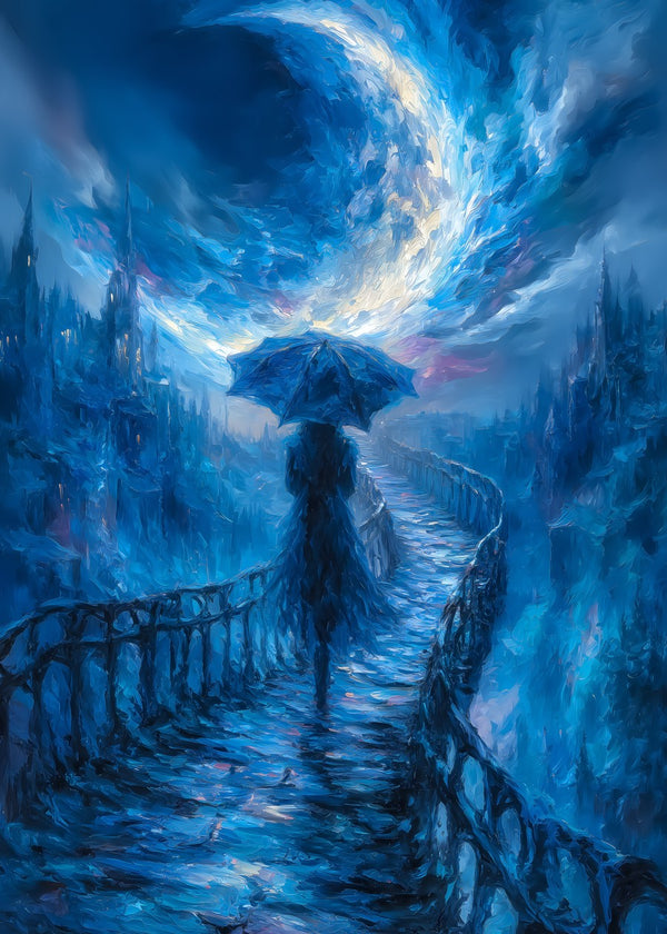 Midnight Stroll in Dreamscape