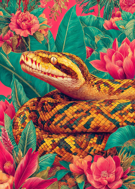 Serpent in Bloom