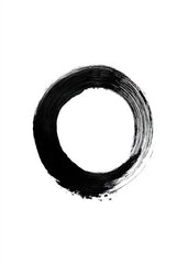 Black Circle Brush Stroke