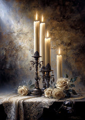 Candles and Roses