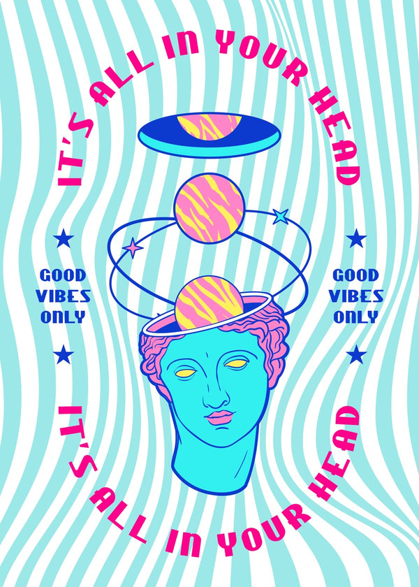 Good vibes only - retrowave