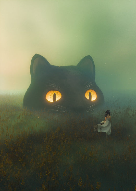 The Gaze of the Giant Cat