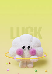 Cute cartoon cloud