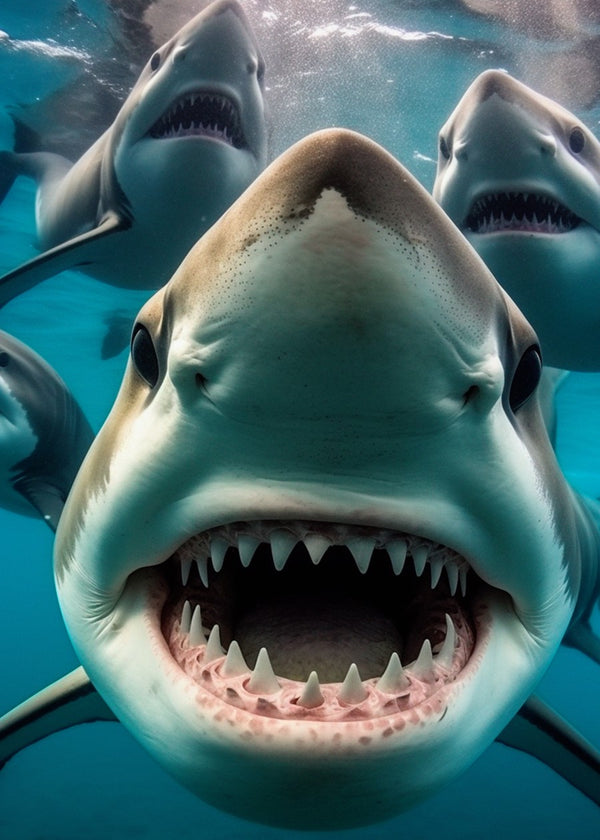 The Greatest White's Grin