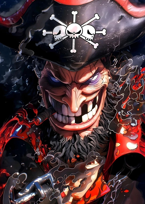 Marshall D. Teach blackbeard, One Piece