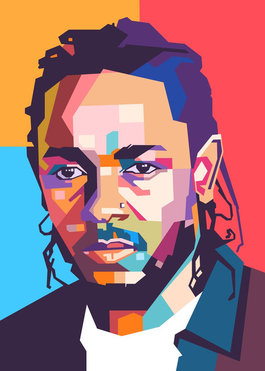 Kendrick Lamar pop art 