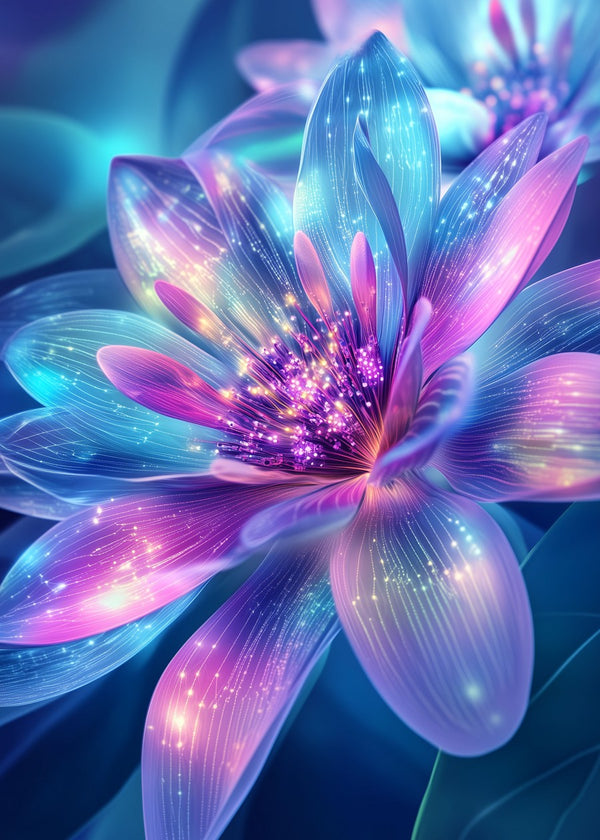 Radiant Violet Blossom