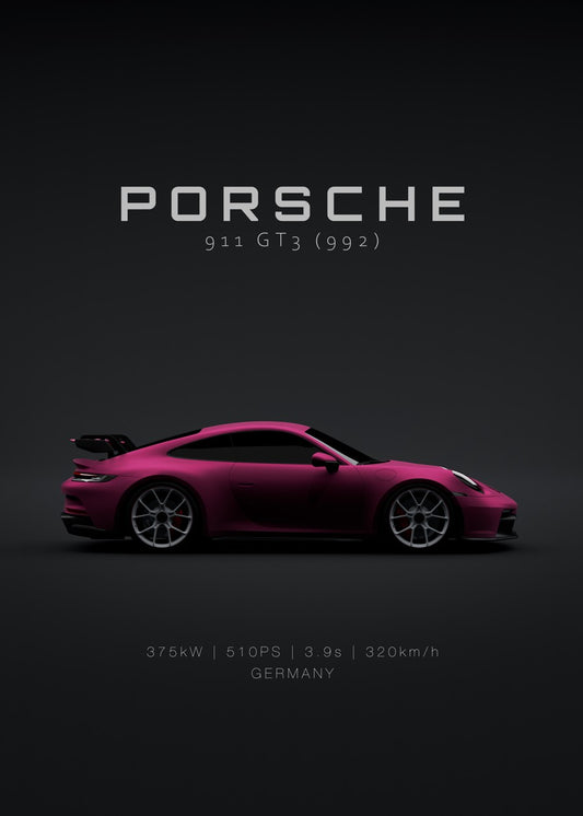Porsche 992 GT3 Ruby Star Neo
