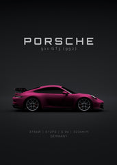 Porsche 992 GT3 Ruby Star Neo