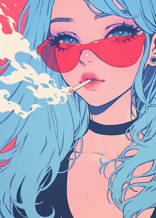 Cyan Smoke