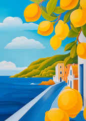 Positano Italy Minimalism