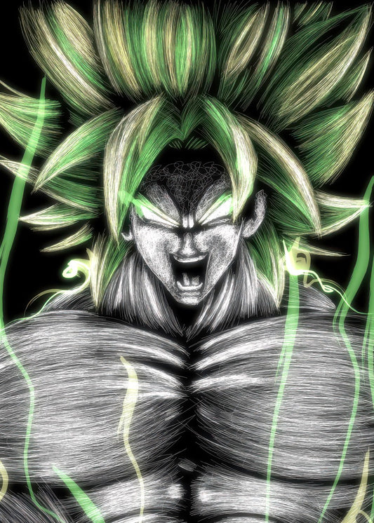 Broly Scribble 