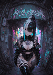 Neon Alley Glamour