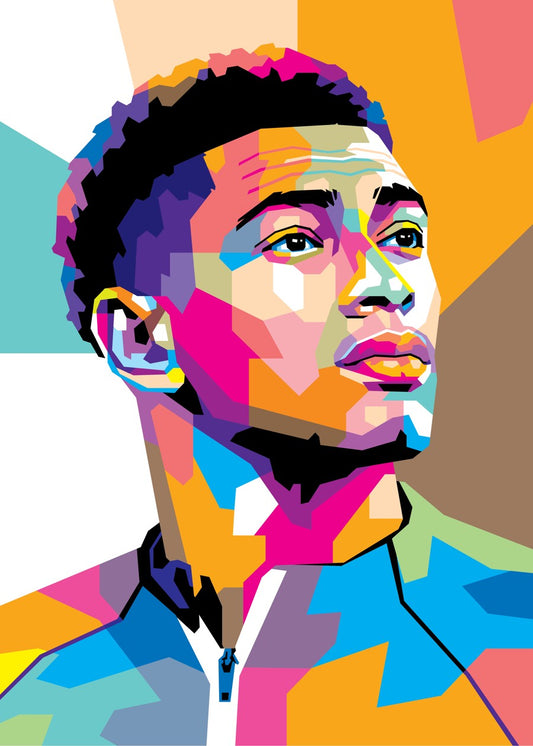 Jude Bellingham in WPAP Style
