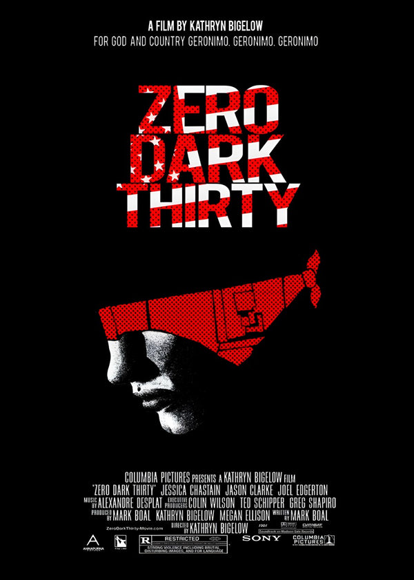 Zero Dark Thirty Red and Black