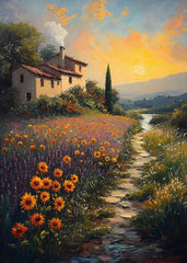 Sunlit Meadow Pathway