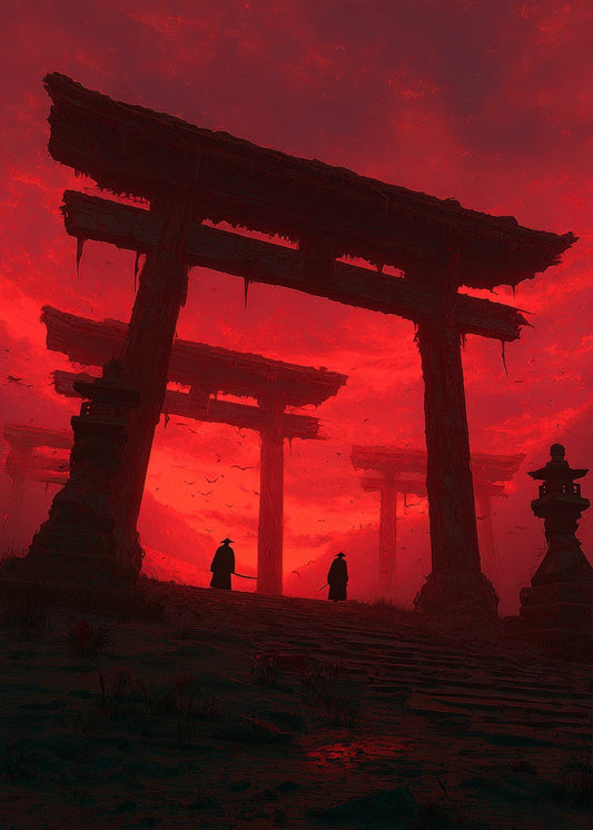 Torii Gate Japan Samurai