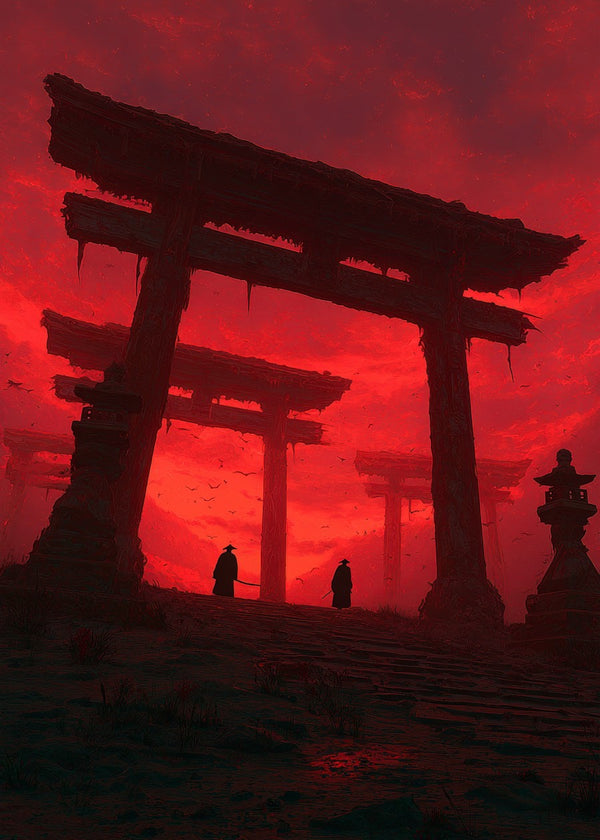 Torii Gate Japan Samurai