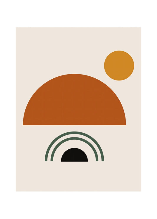 Modern Sunset Geometry