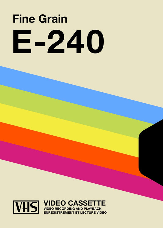 VHS cassette E-240 cover