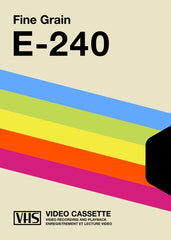 VHS cassette E-240 cover