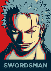 Zoro Swordsman Strong Smile