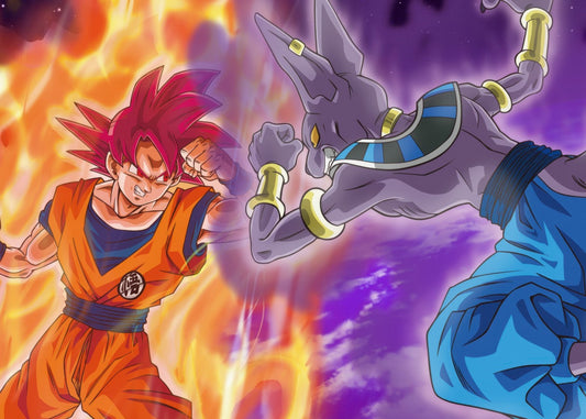 Goku vs Beerus, Dragon ball