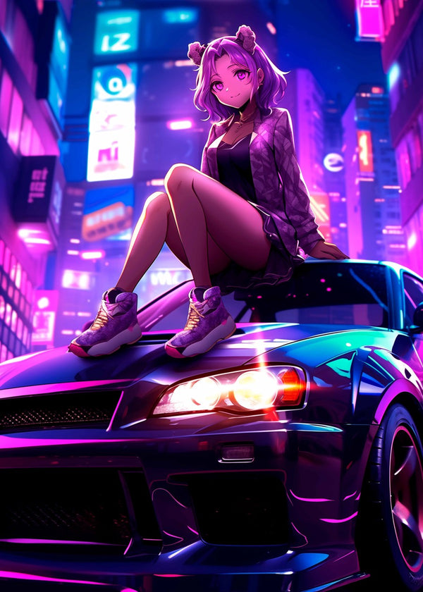 Vaporwave Car Meet