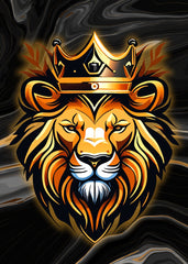 The Royal Lion wall art