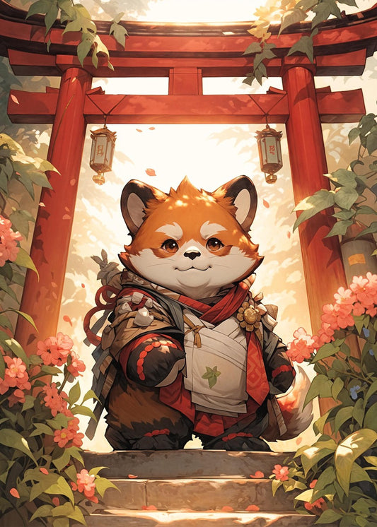 Temple Guardian Red Panda