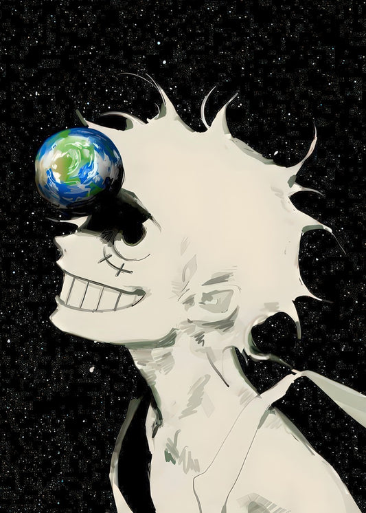 luffy n earth