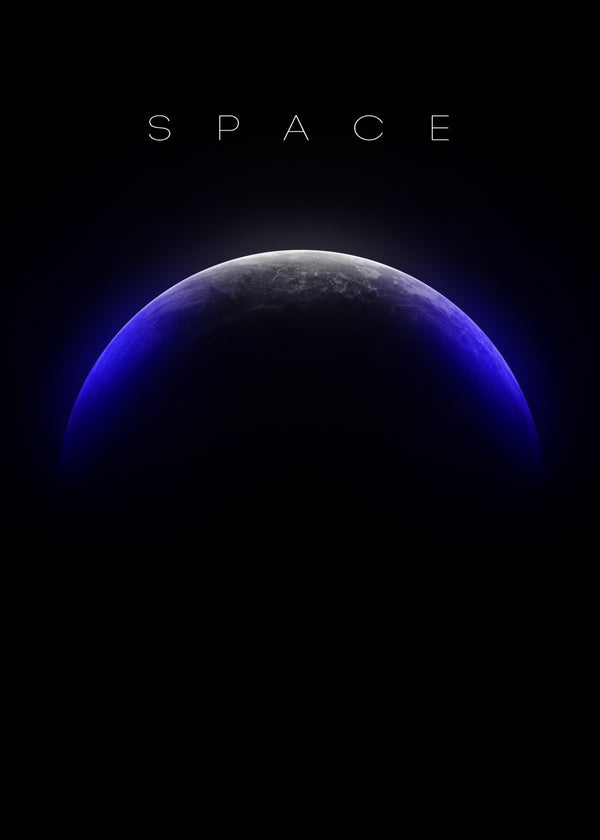Space Blue Glow