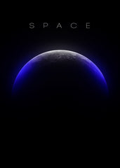 Space Blue Glow