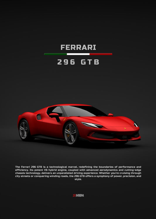 2021 Ferrari 296 GTB - Front