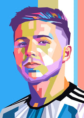 Enzo Fernandez pop art