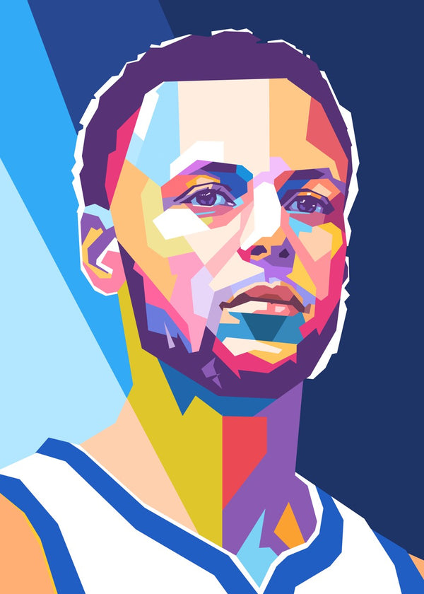 Stephen Curry pop art