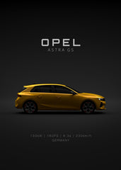 Opel Astra 2023 Yellow