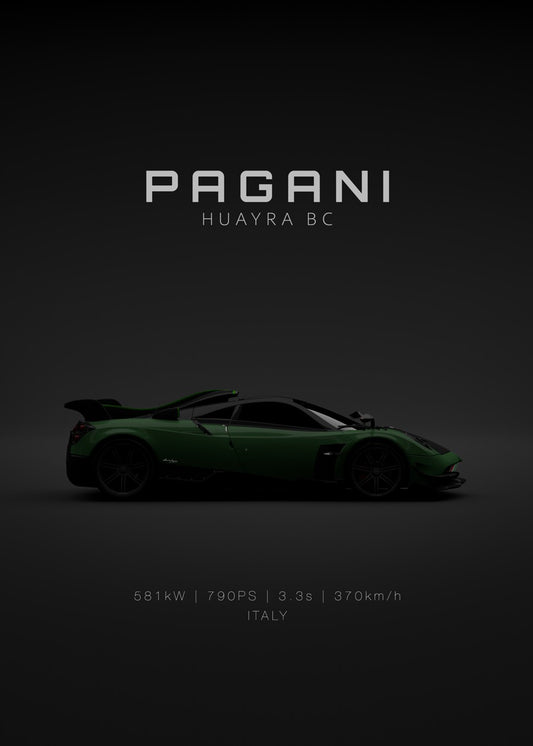 Pagani Huayra BC - Green Specs