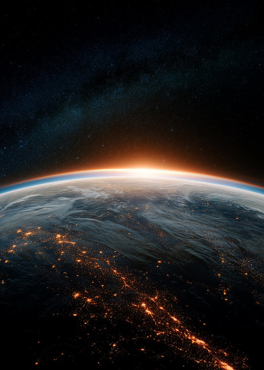 Earthrise From Space 