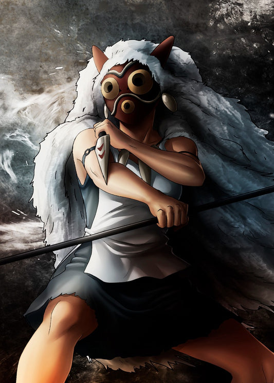 Mononoke wolf girl