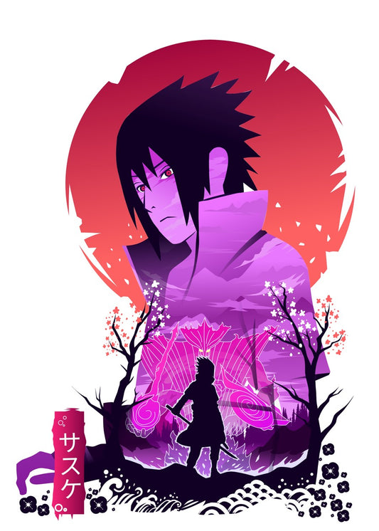 Uchiha Sasuke silhouette