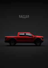 Ford F150 Raptor 2021 Red